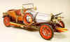 A formal portrait of Chitty 2, complete with wings and picnic basket.